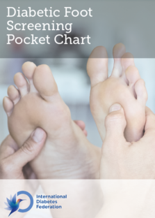 Foot screening chart cover