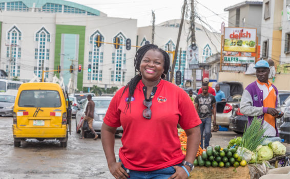 African woman smiling from diabetes facts and figures