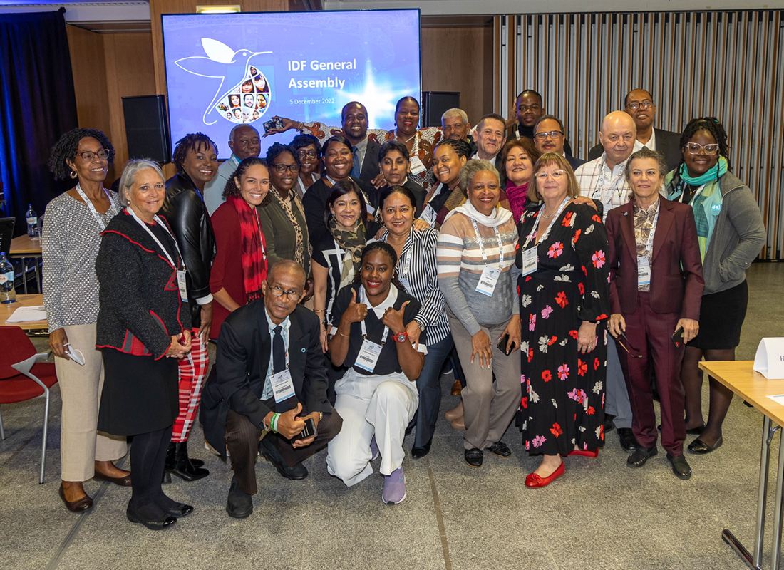 Group photo of IDF member representatives