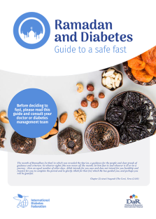 Portada de la guía Ramadán y diabetes