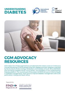Ressources de plaidoyer sur la surveillance continue de la glucose (CGM)