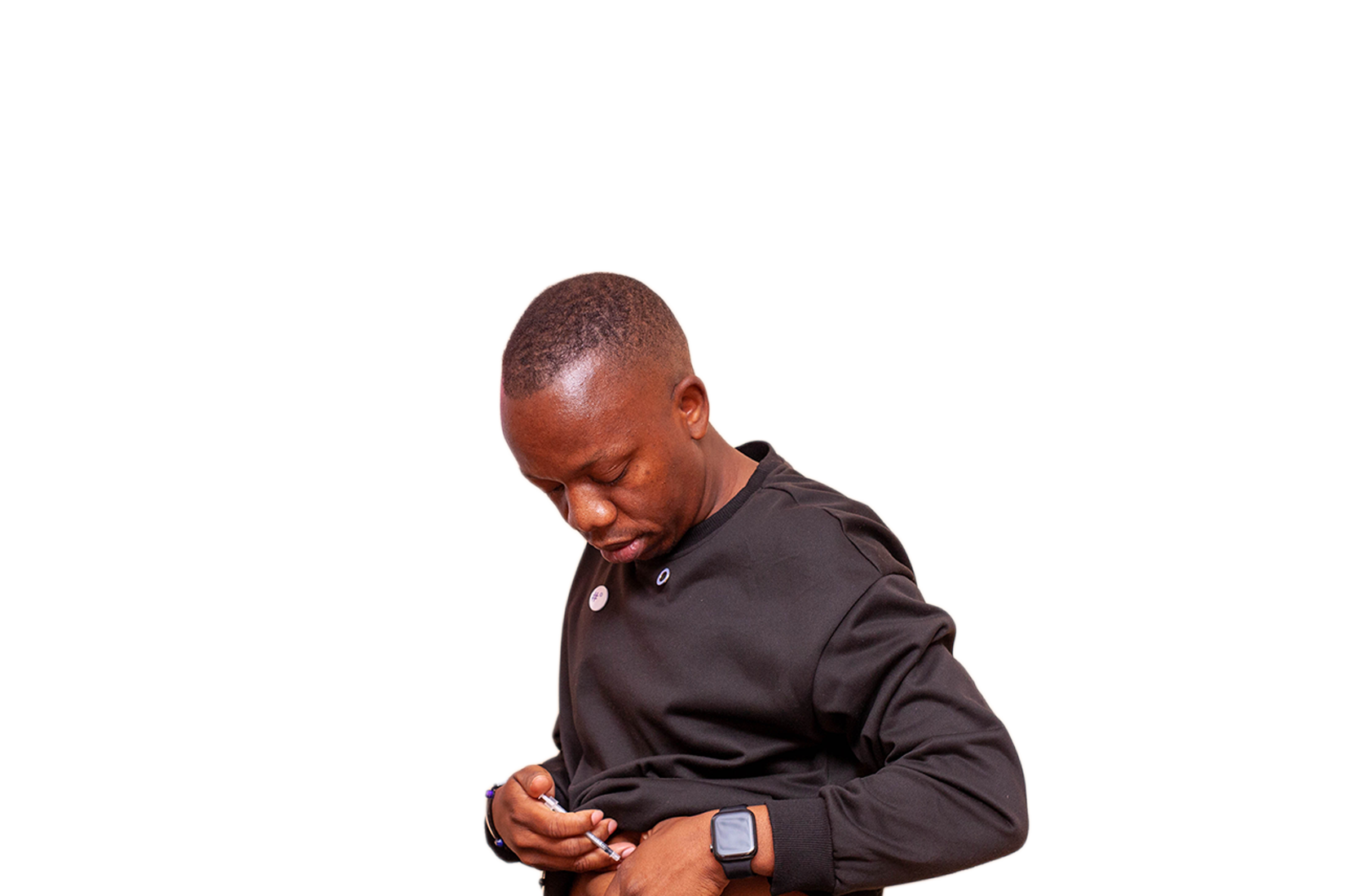 Injection d'insuline