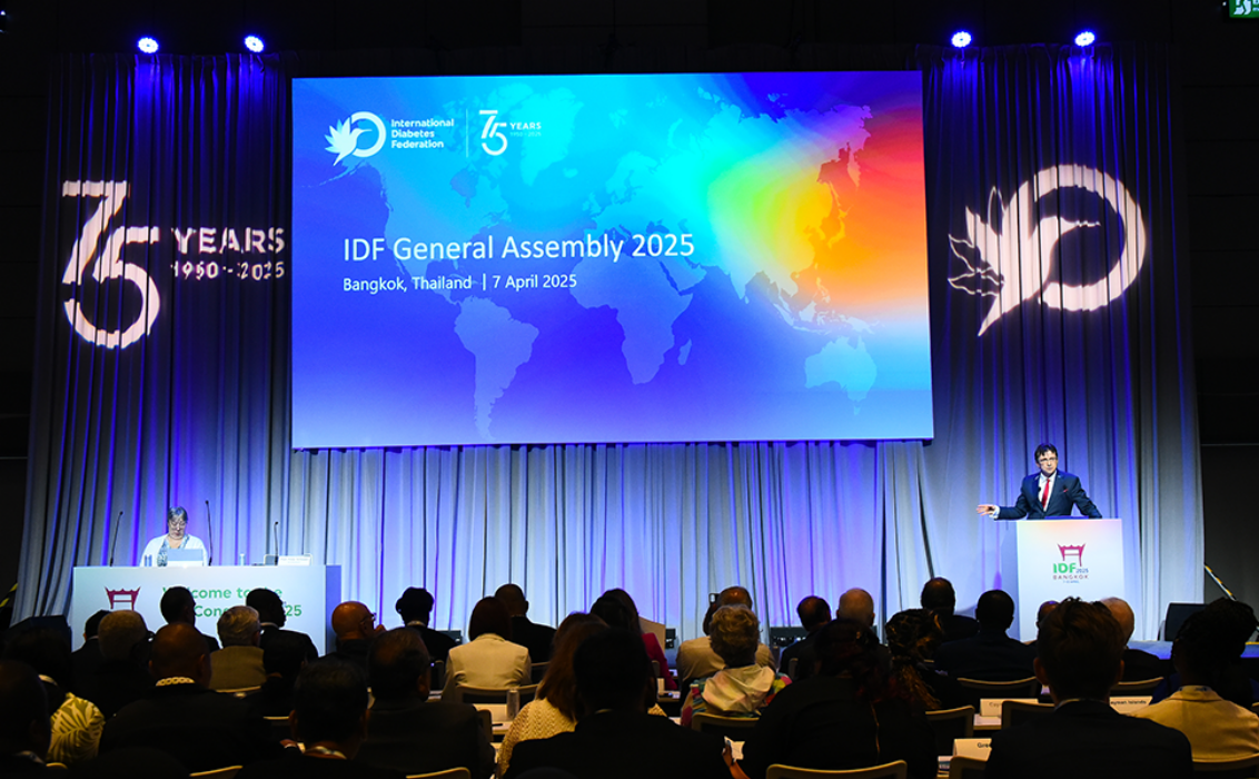 The IDF General Assembly, held during the IDF World Diabetes Congress 2025 in Bangkok on April 7-10.