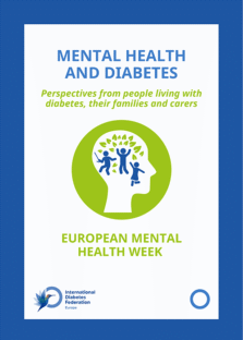 Couverture de la brochure de FID Europe sur la santé mentale et le diabète