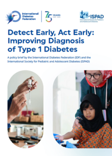 IDF-ISPAD T1D policy brief cover