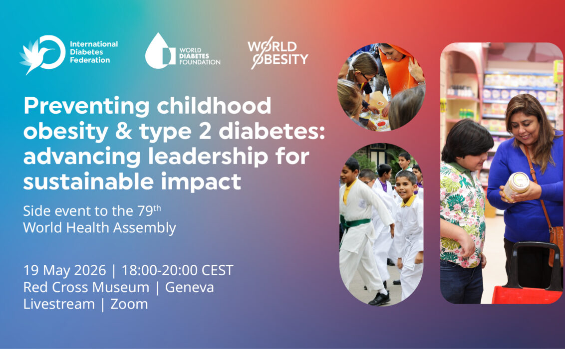 WHA79 side event preventing childhood obesity and type 2 diabetes